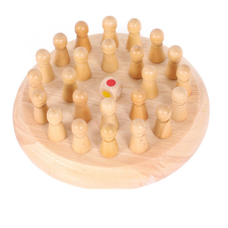 Dřevěné paměťové šachy DĚTÍ 4