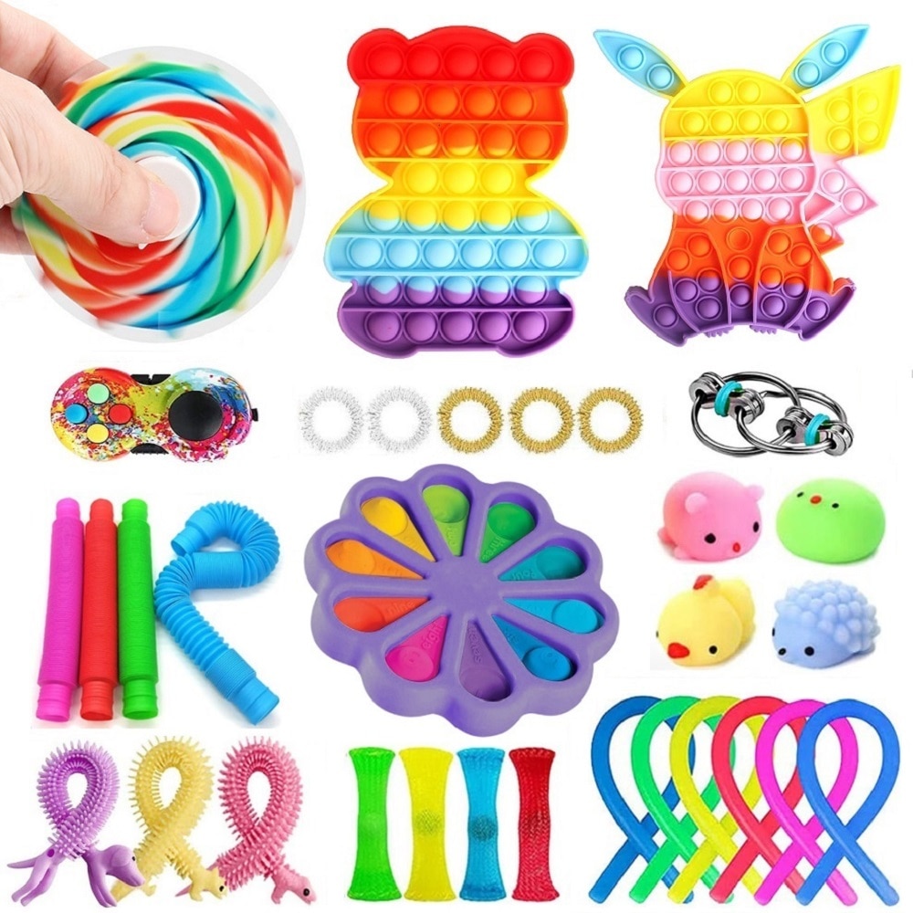 Sada pro učení a zábavu pro děti – Popn Bloop Toy DĚTÍ 7