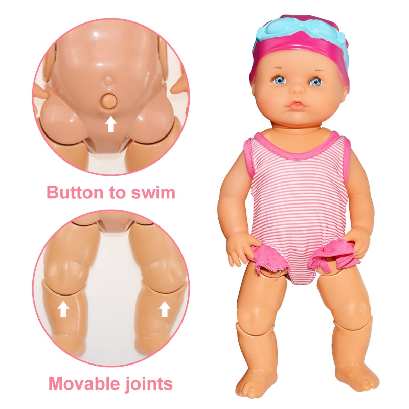 Voděodolná panenka na plavání BUDDYSWIM DĚTÍ 5