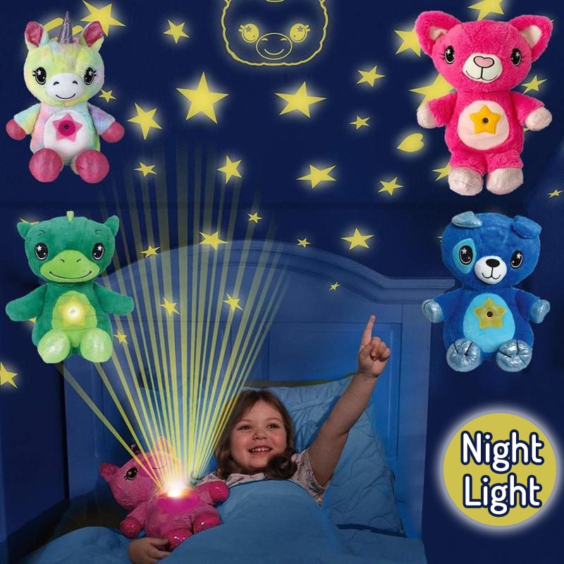 Plyšová hračka s projektorem Star Belly Dream Lites® DĚTÍ