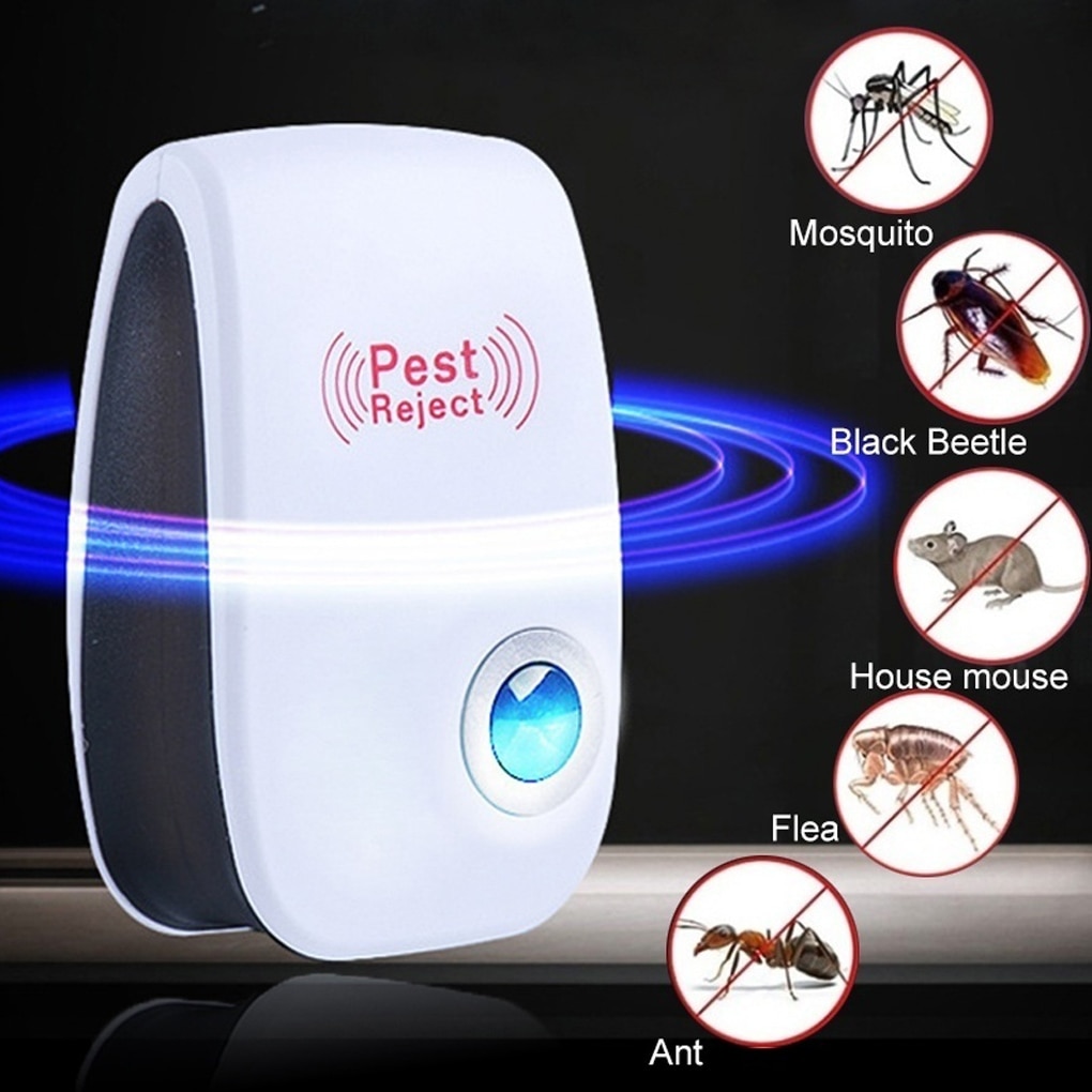Ultrazvukový odpuzovač komárů a hmyzu. Poštovné ZDARMA!