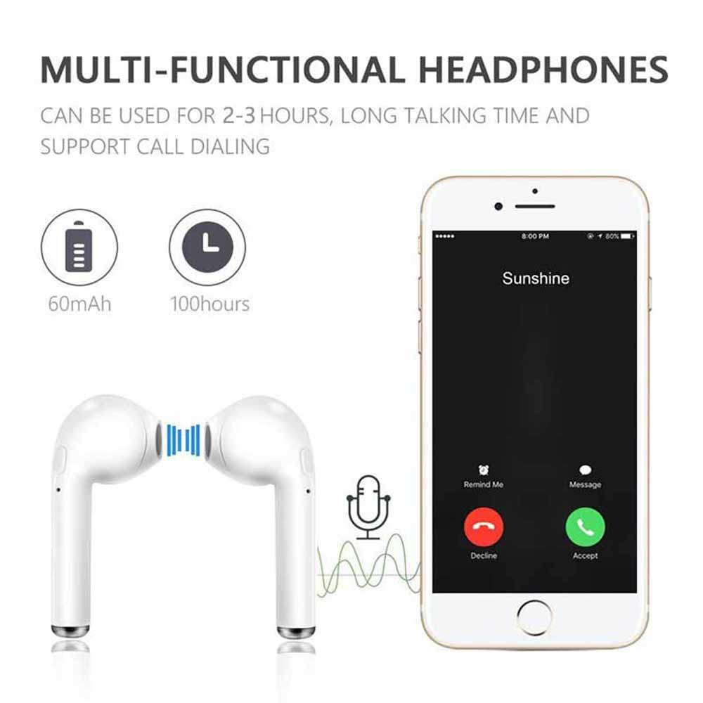Bezdrátová sluchátka Bluetooth 5.0 TWS Mini-2