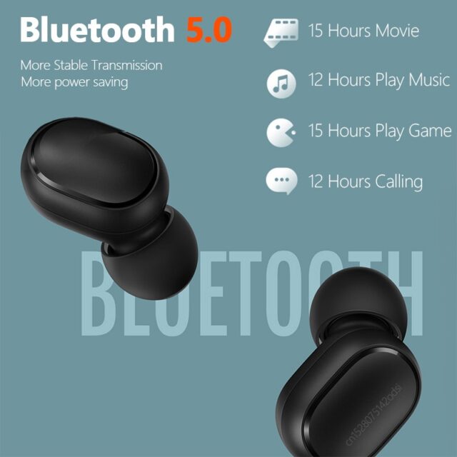 Xiaomi – Bezdrátová sluchátka Redmi Airdots 2, Bluetooth 5.0 Elektronika 2