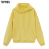 yellow hoodies