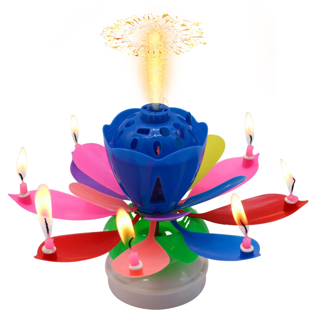 Magická svíčka na narozeninový dort MIX 3