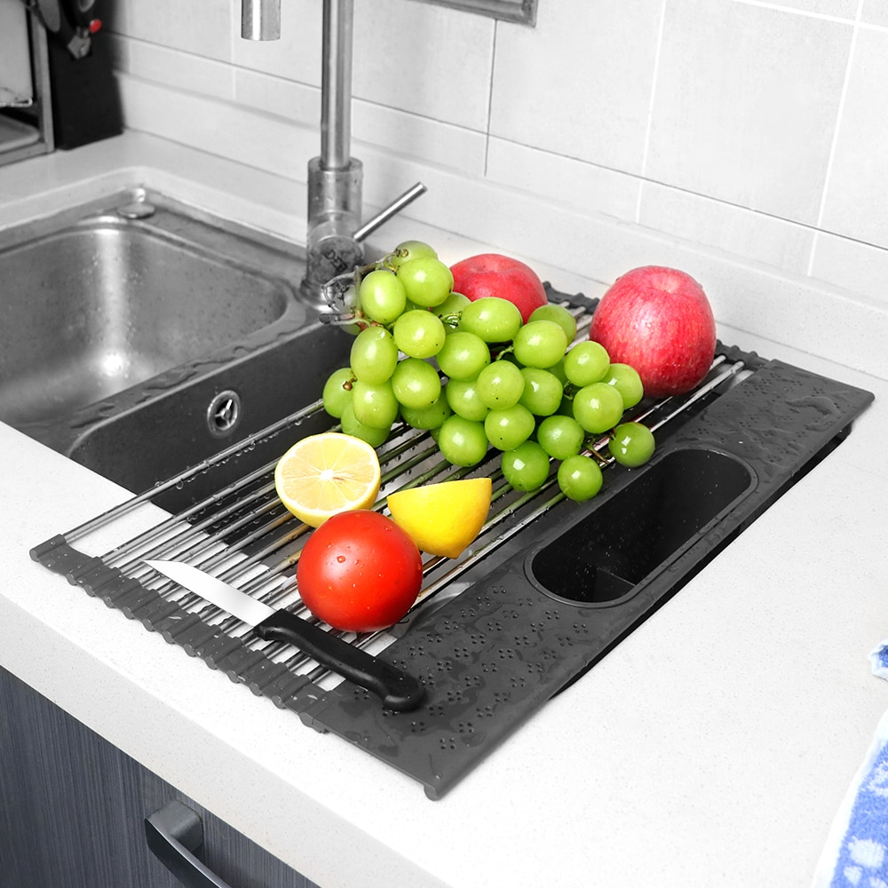 Rolovací odkapávač na nádobí a zeleninu EXTRA