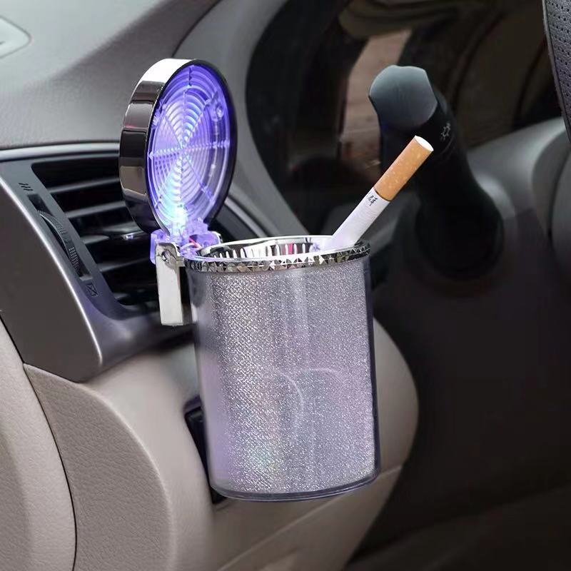 Módní LED popelník do auta AUTO/MOTO