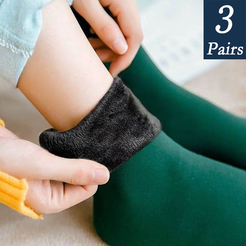 Sametové termo ponožky – 3 páry MUŽÍ
