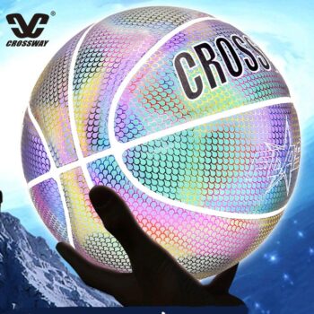 Holografický reflexní basketbalový míč Crossway MIX