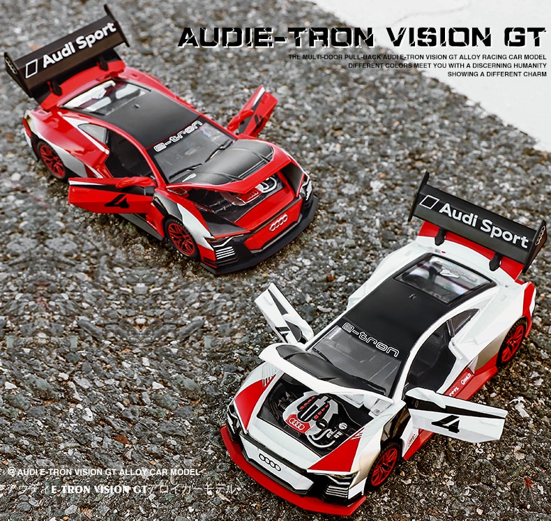 Audi GT Le Mans Sportovní závodní auto  Miniatura