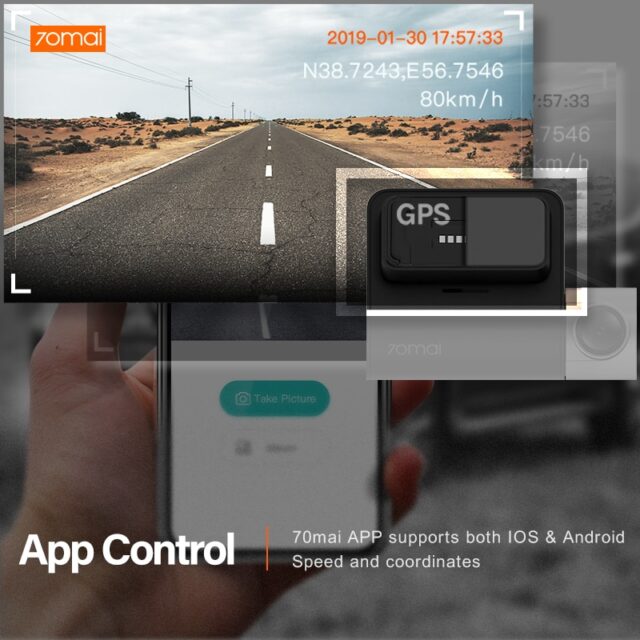 Voice Control GPS Camera AUTO/MOTO 7