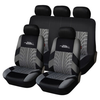 Universal Tire Track Patterned Car Seat Covers Set AUTO/MOTO