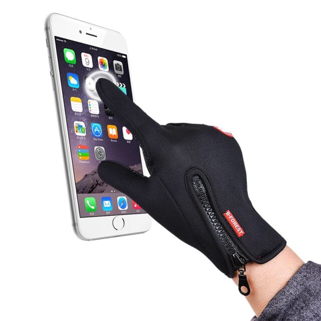 Anti-Slip Warm Touchscreen Cycling Gloves Elektronika 5