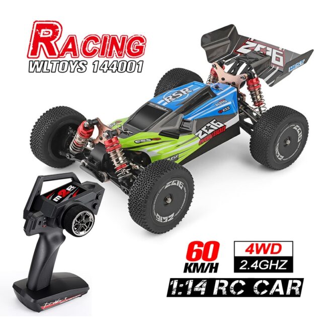 Wltoys 144001 1/14 2.4G Racing RC Car 4WD HRY 2