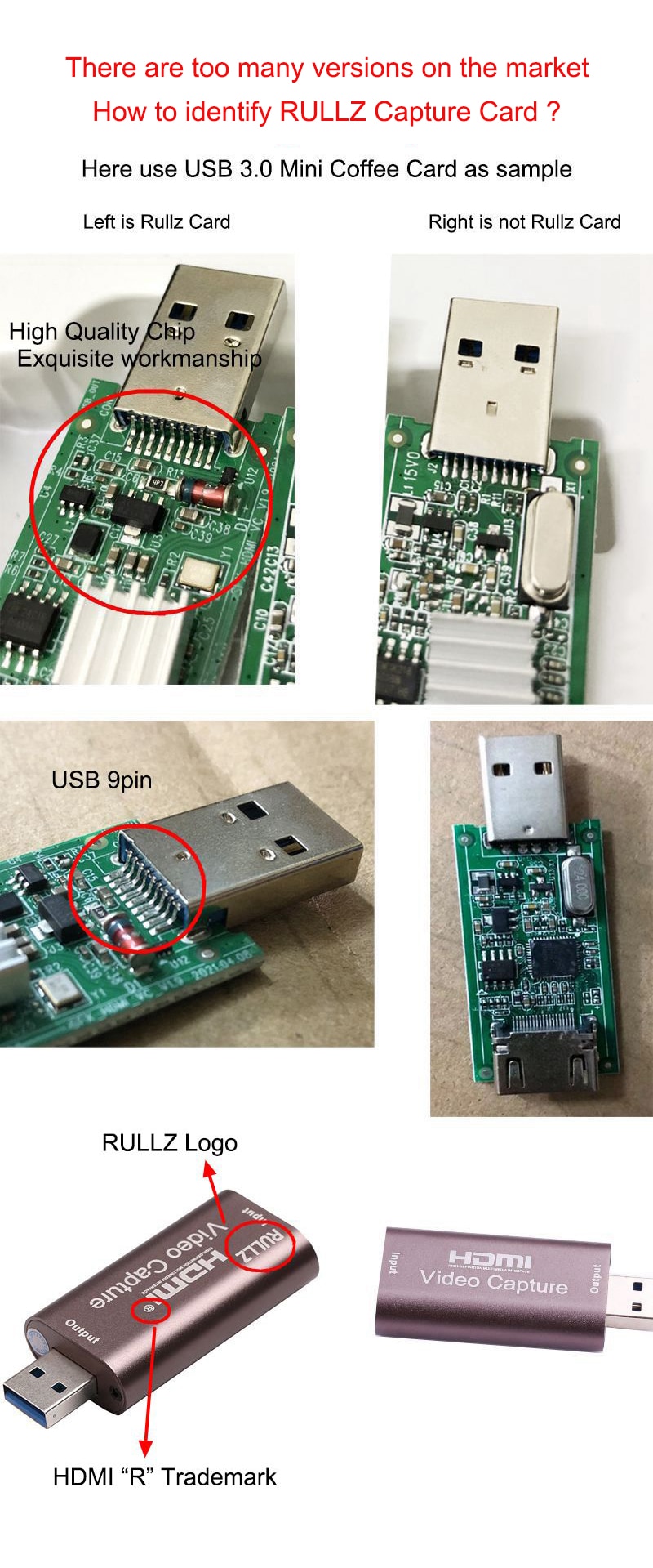 Převodník z HDMI na USB, HDMI capture 1080P 4K USB 3.0 2.0 HDM Elektronika 6