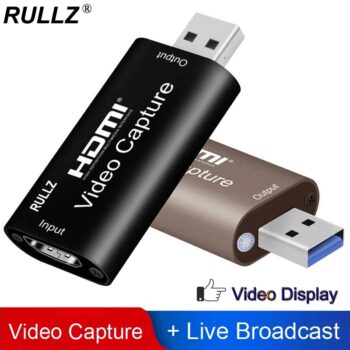 Převodník z HDMI na USB, HDMI capture 1080P 4K USB 3.0 2.0 HDM Elektronika