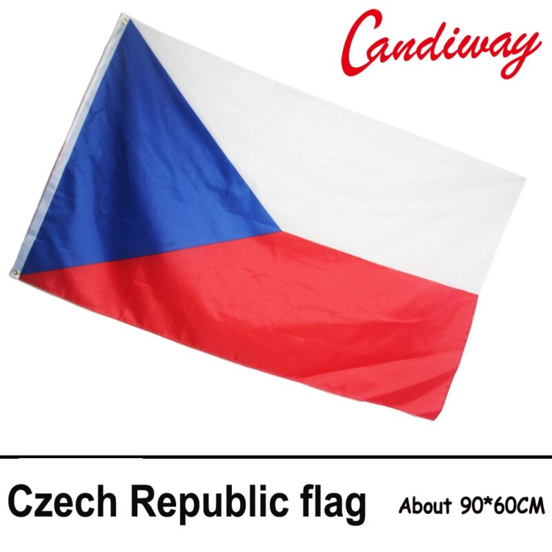 Česká státní vlajka 90x150cm MIX 2