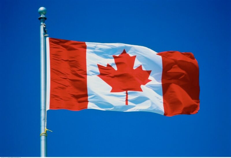 kanadskou vlajkou MIX 3
