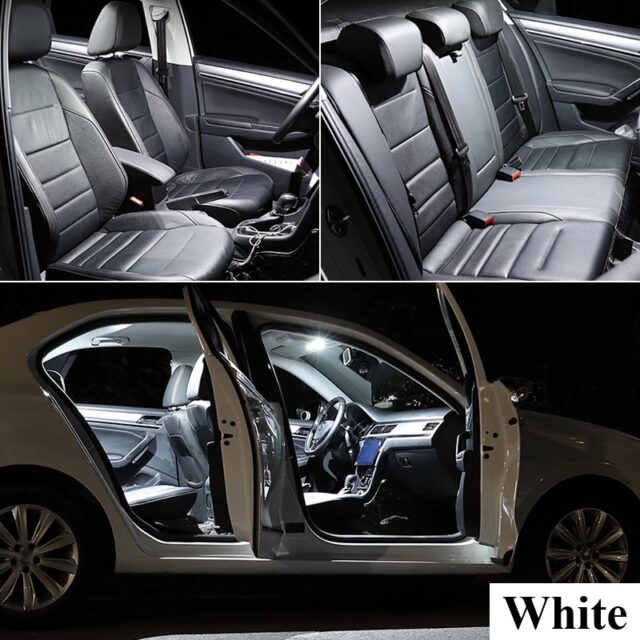 Zoomsee – Canbus Sada osvětlení interiéru auta pro BMW řady 1 3 5 7 E87 E81 F20 E46 E90 E91 E92 E93 E39 E60 E61 F10 F11 E38 E65, E66 AUTO/MOTO 4