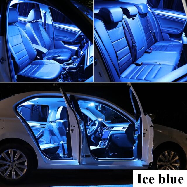 Zoomsee – Canbus Sada osvětlení interiéru auta pro BMW řady 1 3 5 7 E87 E81 F20 E46 E90 E91 E92 E93 E39 E60 E61 F10 F11 E38 E65, E66 AUTO/MOTO 5