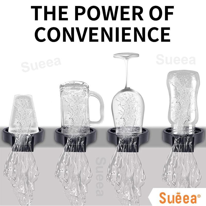 Sueea®  Automatická myčka hrnků baterie oplachovač sklenic kuchyňský dřez Domácnost a zahrada 6