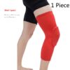 1PC Long Knee Red