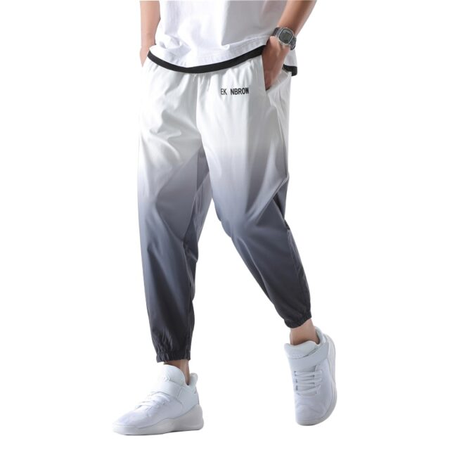 Nové Pánské kalhoty Jogger Streetwear Hip Hop TOLOER MUŽÍ 5