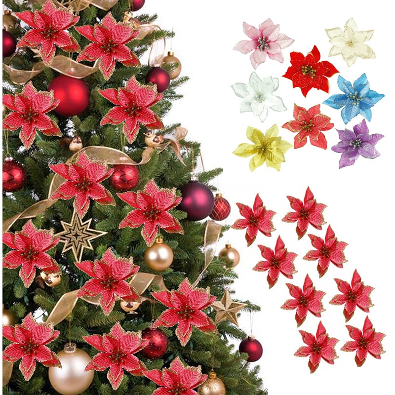 Set Vánočních hvězd na stromek Domácnost a zahrada 2