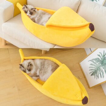 Pelíšek pro kočku banán Domácí mazlíčci