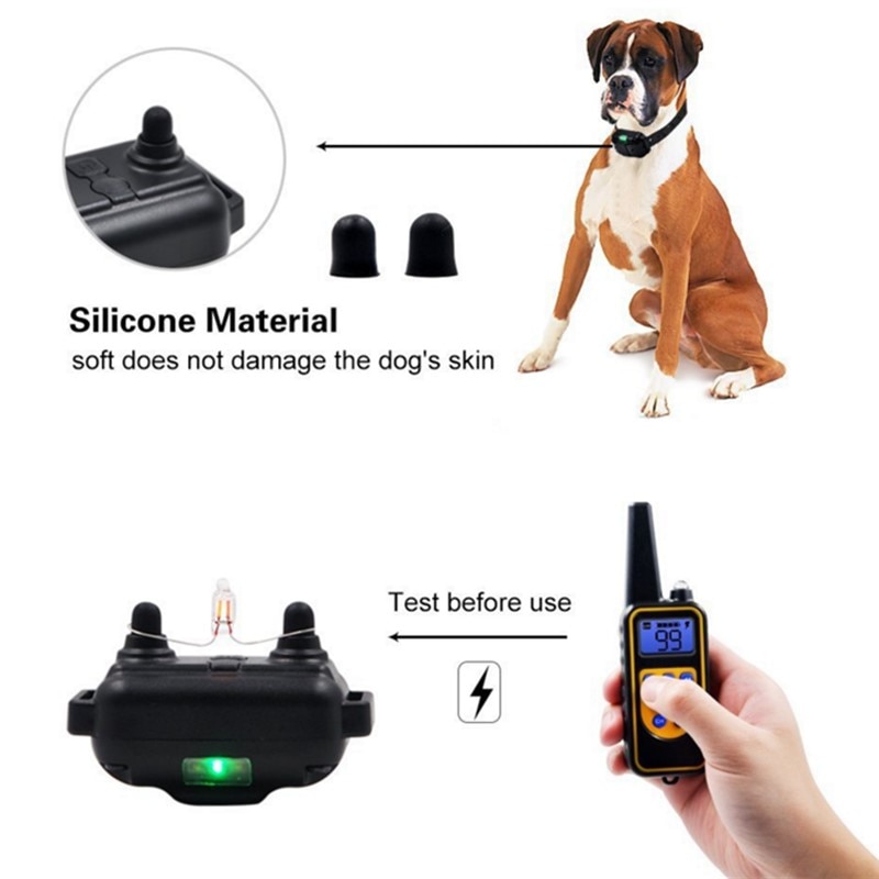 Elektronický trénovací obojek pro psy Domácí mazlíčci 4
