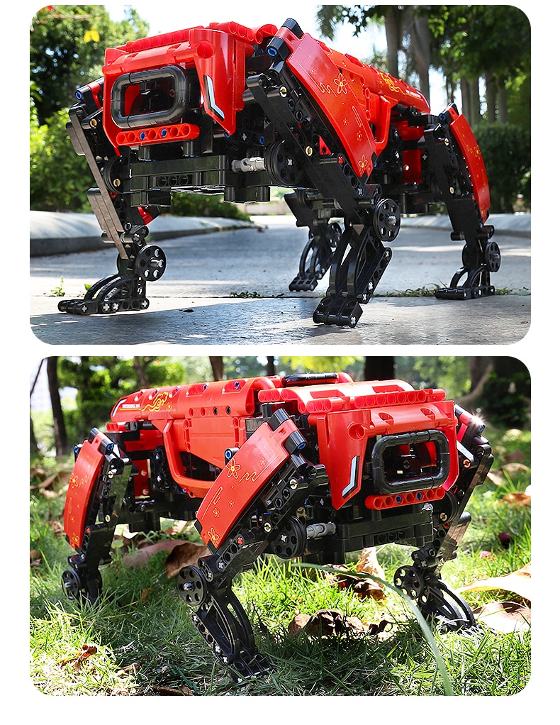 MOLD KING - 15066 Technic Robot, Motorizovaná RC hračka