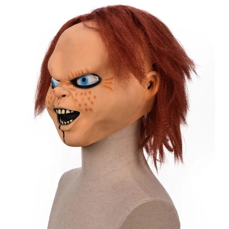 Chucky Mask Kostým Masky duchů Horor Obličej Panenka Helma Devil Slayer Halloween MIX 6