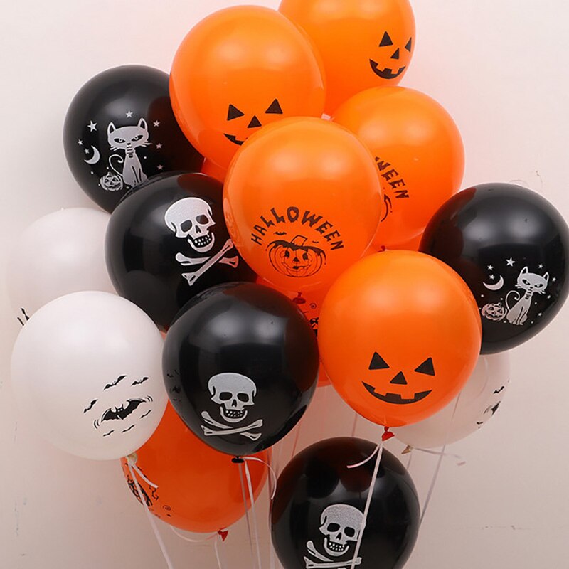 Latexové balónky Halloween Day Dekorace MIX 8