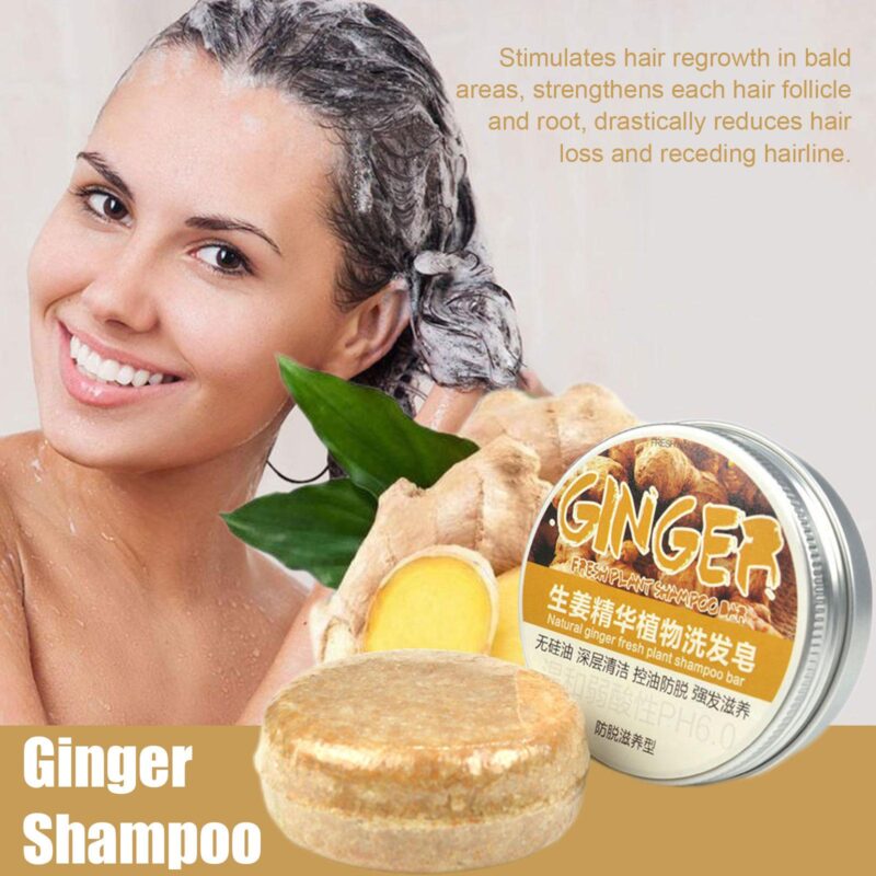 Zázvorový šampon na regeneraci vlasů GINGERHAIR ŽENY 5