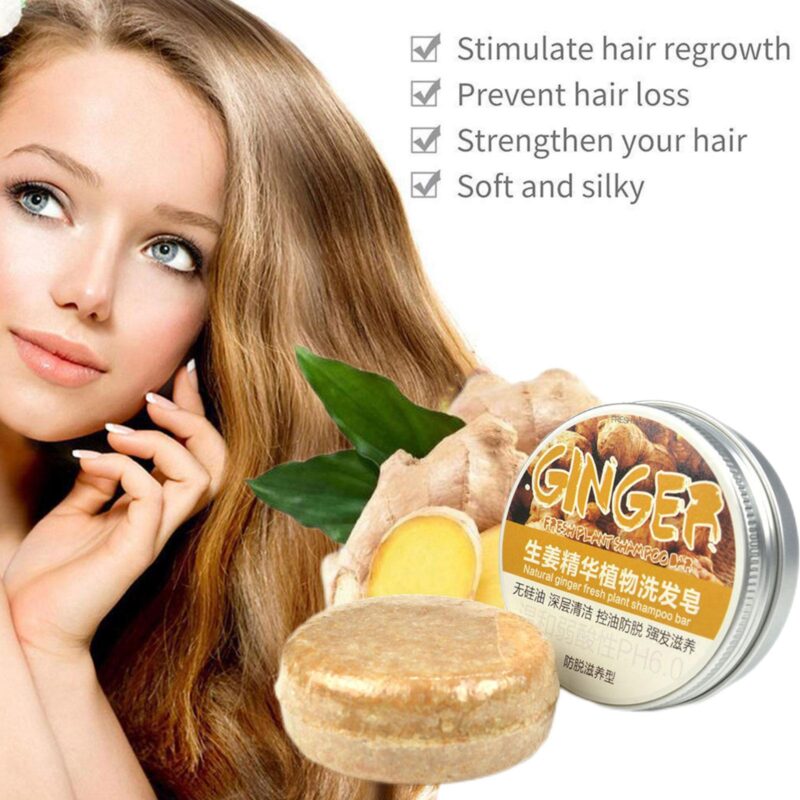 Zázvorový šampon na regeneraci vlasů GINGERHAIR ŽENY 3