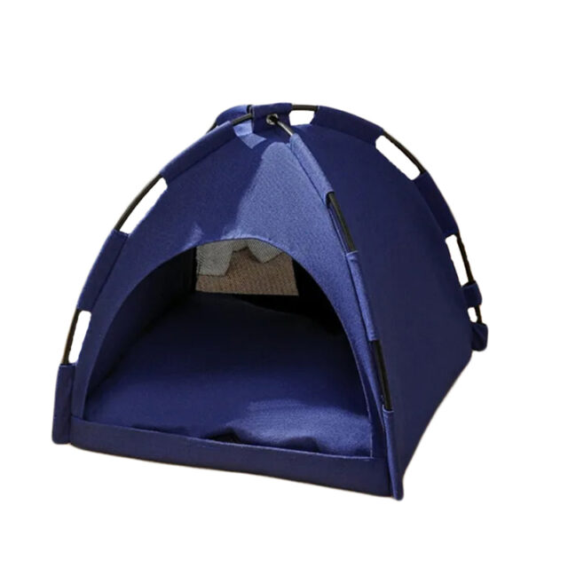 Waterproof Semi-Enclosed Warm and Comfortable Pet Home Cat Tent_1