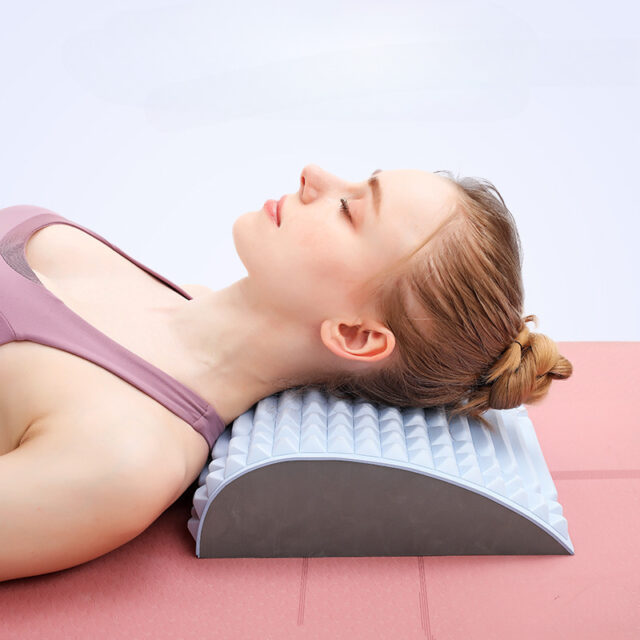 Back Stretcher Pillow Neck Lumbar Support Massager For Neck Waist Back Sciatica Herniated Disc Pain Relief Massage Relaxation MIX 6