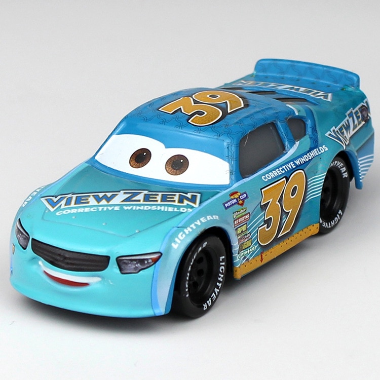 Disney Pixar Cars 1 2 3 Toy Piston Cup Racer Lightning McQueen Dinoco Jackson Storm Alloy Metal Model Car 1:55 Boy Children Gift MIX 20