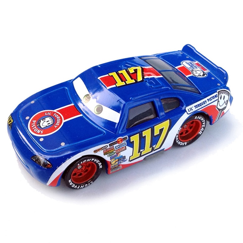 Disney Pixar Cars 1 2 3 Toy Piston Cup Racer Lightning McQueen Dinoco Jackson Storm Alloy Metal Model Car 1:55 Boy Children Gift MIX 42