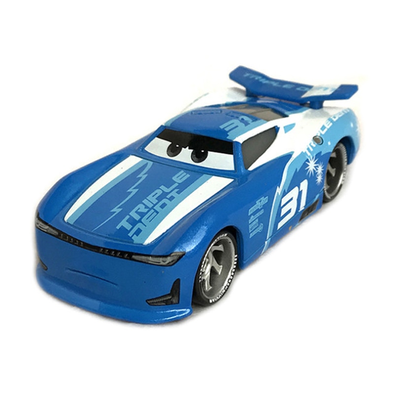 Disney Pixar Cars 1 2 3 Toy Piston Cup Racer Lightning McQueen Dinoco Jackson Storm Alloy Metal Model Car 1:55 Boy Children Gift MIX 5