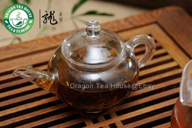 Clear Glass Chinese Gongfu Teapot Tea Set * 9 pcs MIX 3