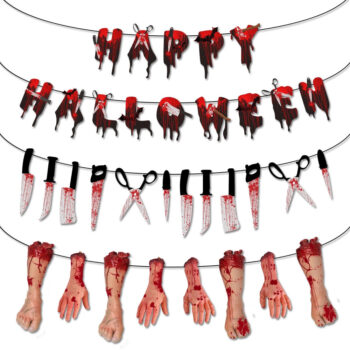 Krvavá závěsná dekorace Halloween