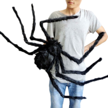 Velký chlupatý pavouk Halloween