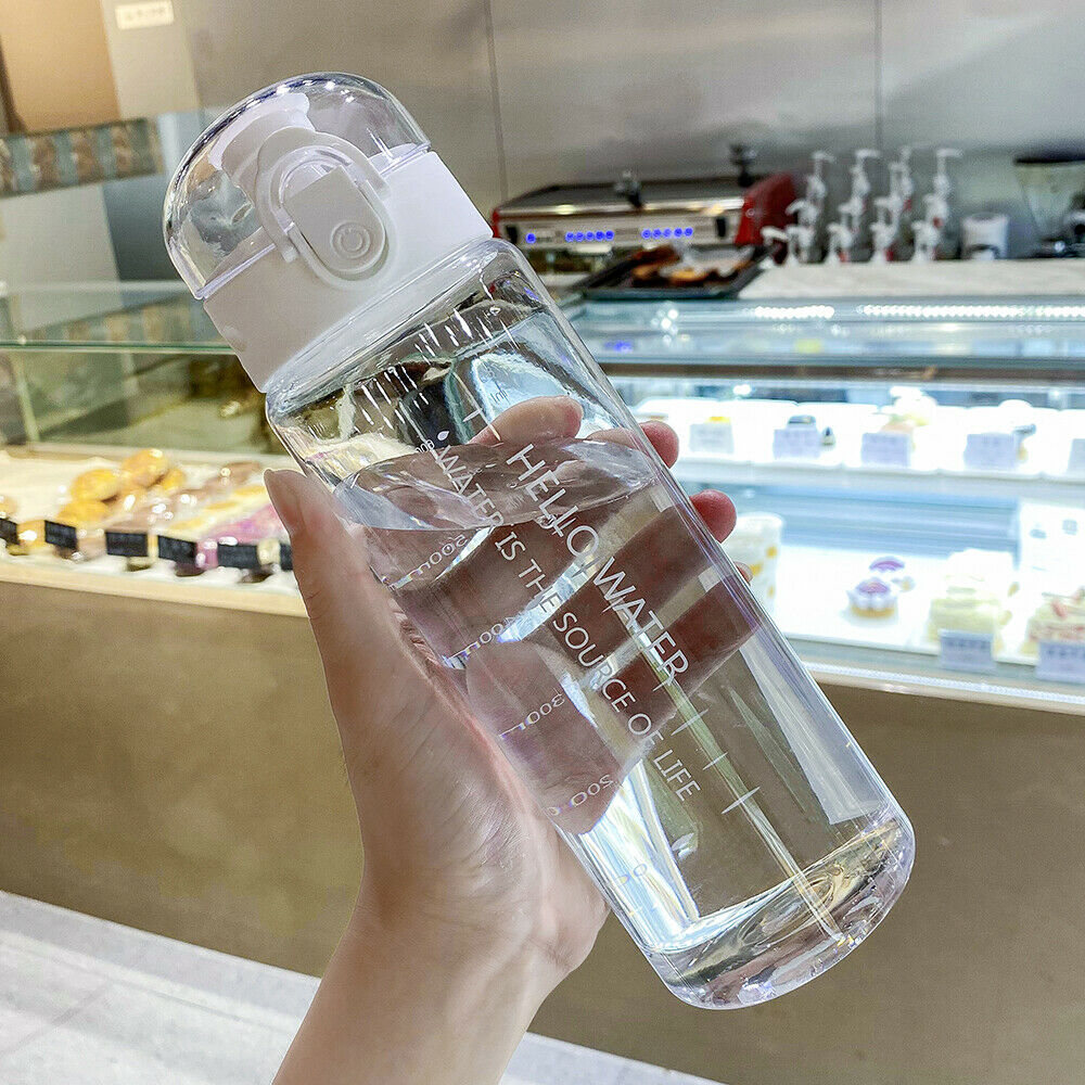Transparentní láhve na vodu Kuchyně 8
