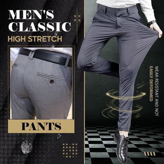 (Limited Time Promotion -55% OFF)Men’s Classic Pants with Good Elasticity MIX 5