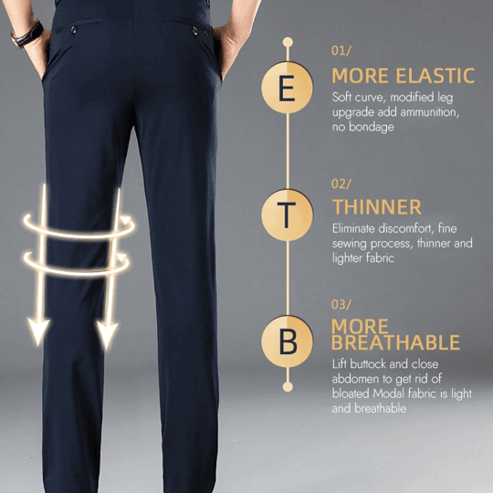 (Limited Time Promotion -55% OFF)Men’s Classic Pants with Good Elasticity MIX 10