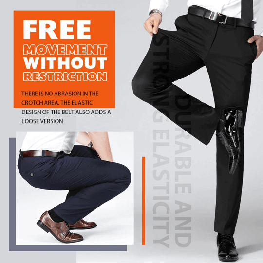 (Limited Time Promotion -55% OFF)Men’s Classic Pants with Good Elasticity MIX 12