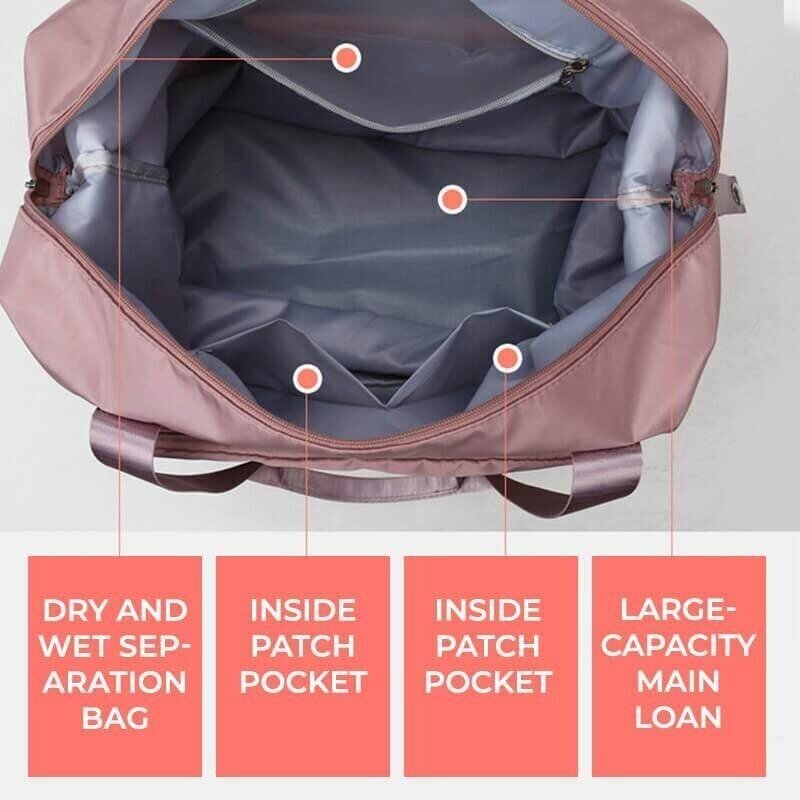 ( 48% OFF)Collapsible Waterproof Large Capacity Travel Handbag MIX 7