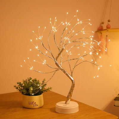 TwinkleTree: Magical LED Night Light  for Enchanting Home Decor & Holiday Lighting! MIX 15