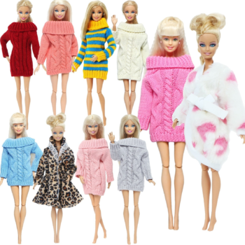Kabátek pro panenku Barbie Hračky pro děti